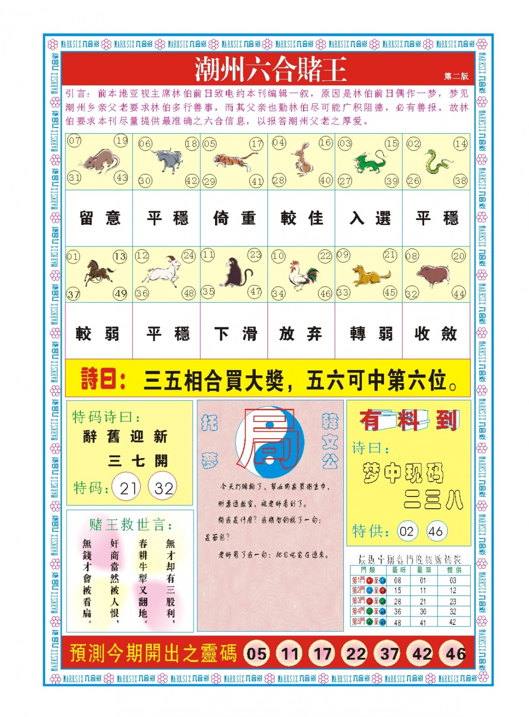 067期潮州六合赌王B[图]