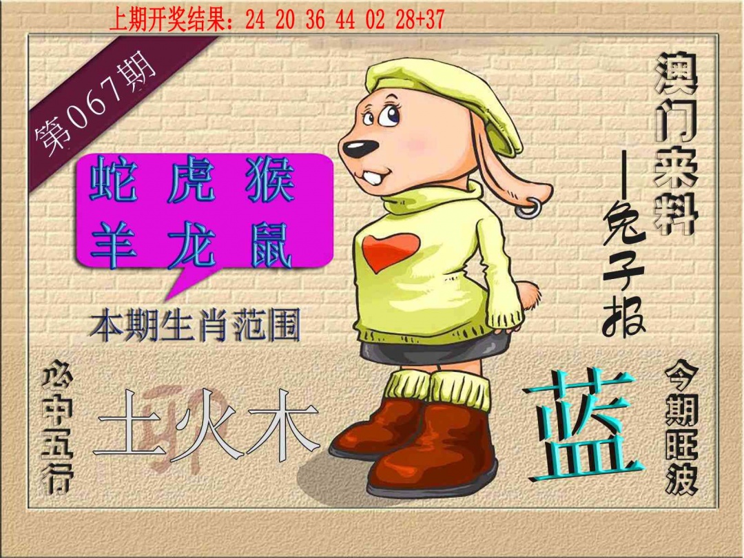 067期(来料)兔报[图]