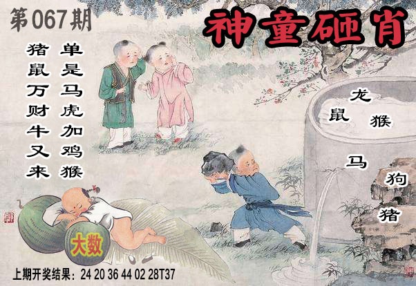067期神童砸肖[图]