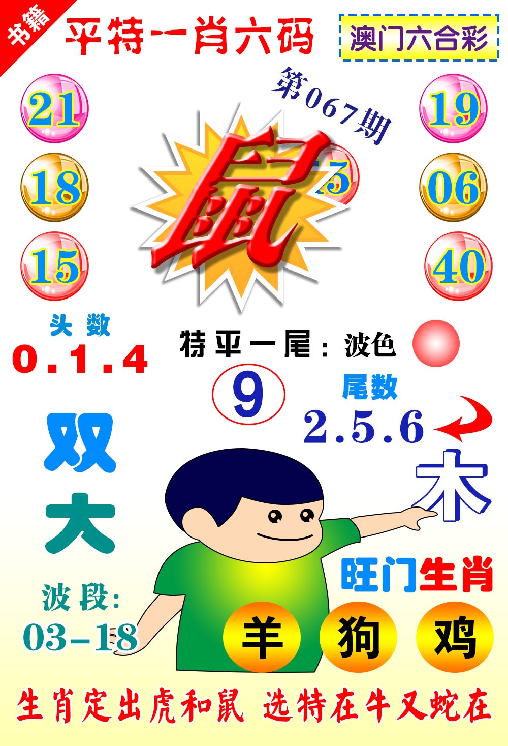 067期澳门一肖六码[图]