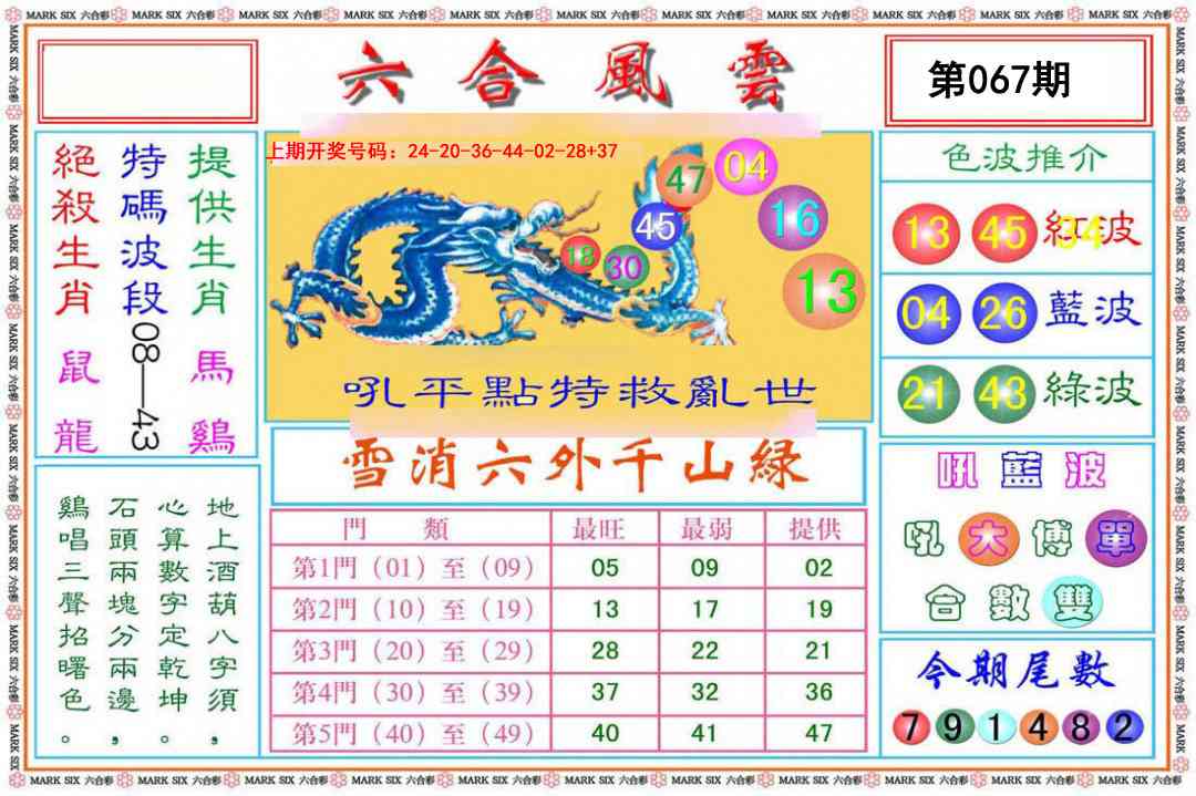 067期六合风云[图]