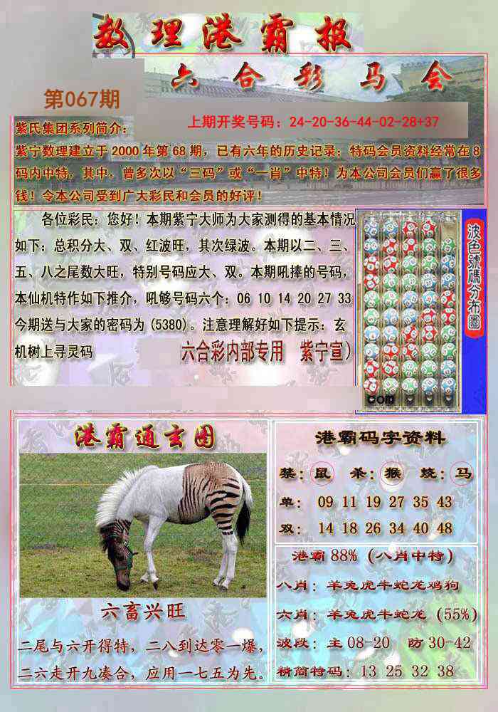 067期港霸报[图]