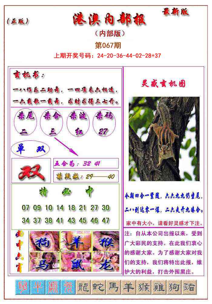 067期港澳报[图]