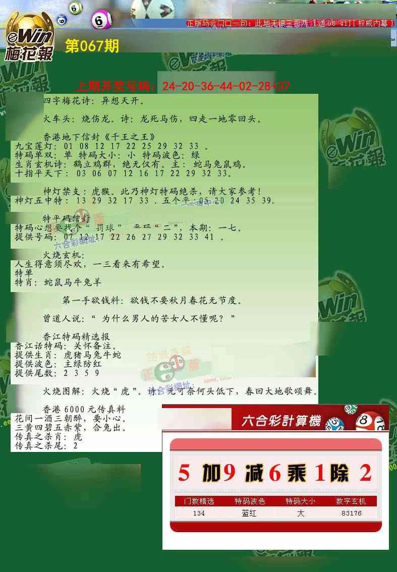 067期梅花报[图]