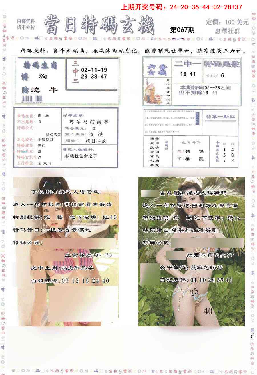 067期当日特码玄机-2[图]