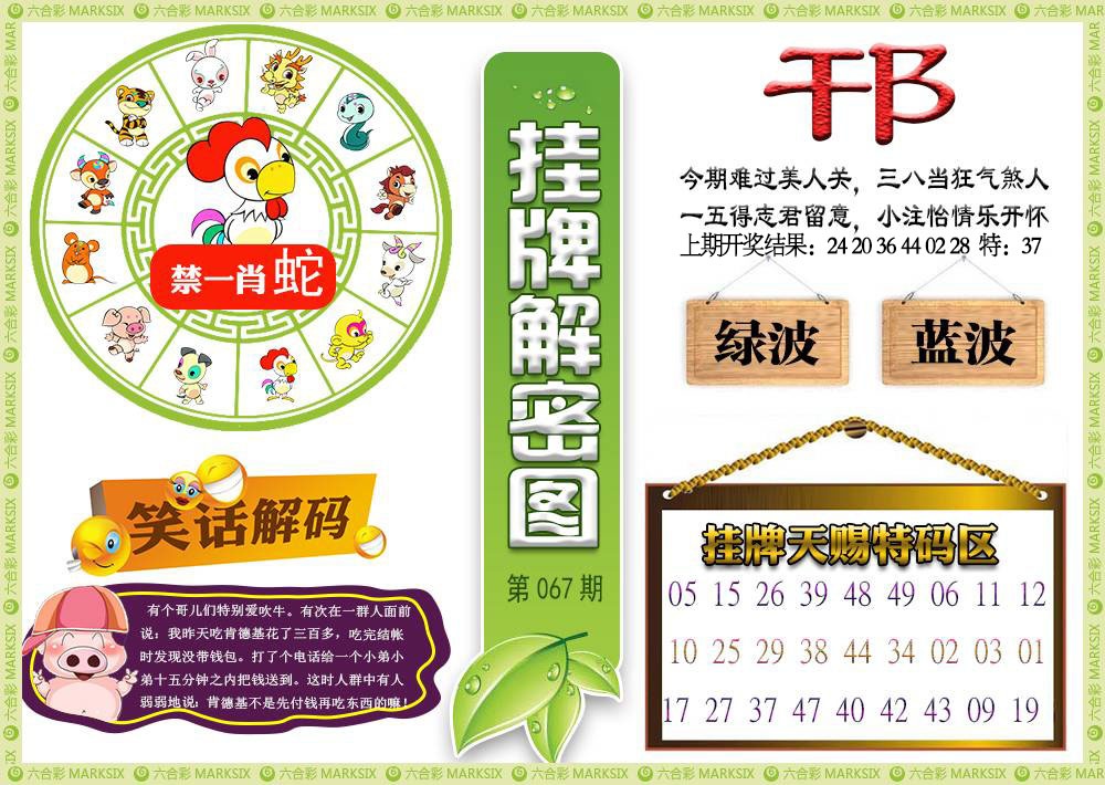 067期挂牌解密[图]