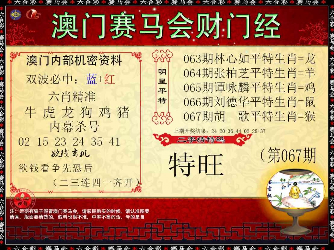 067期财门经[图]