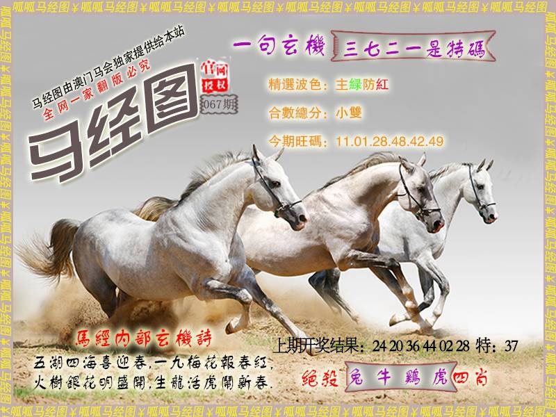 067期马经6[图]