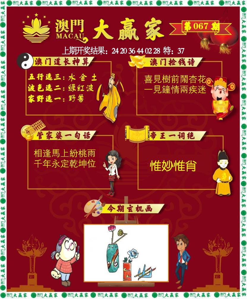 067期大赢家[图]